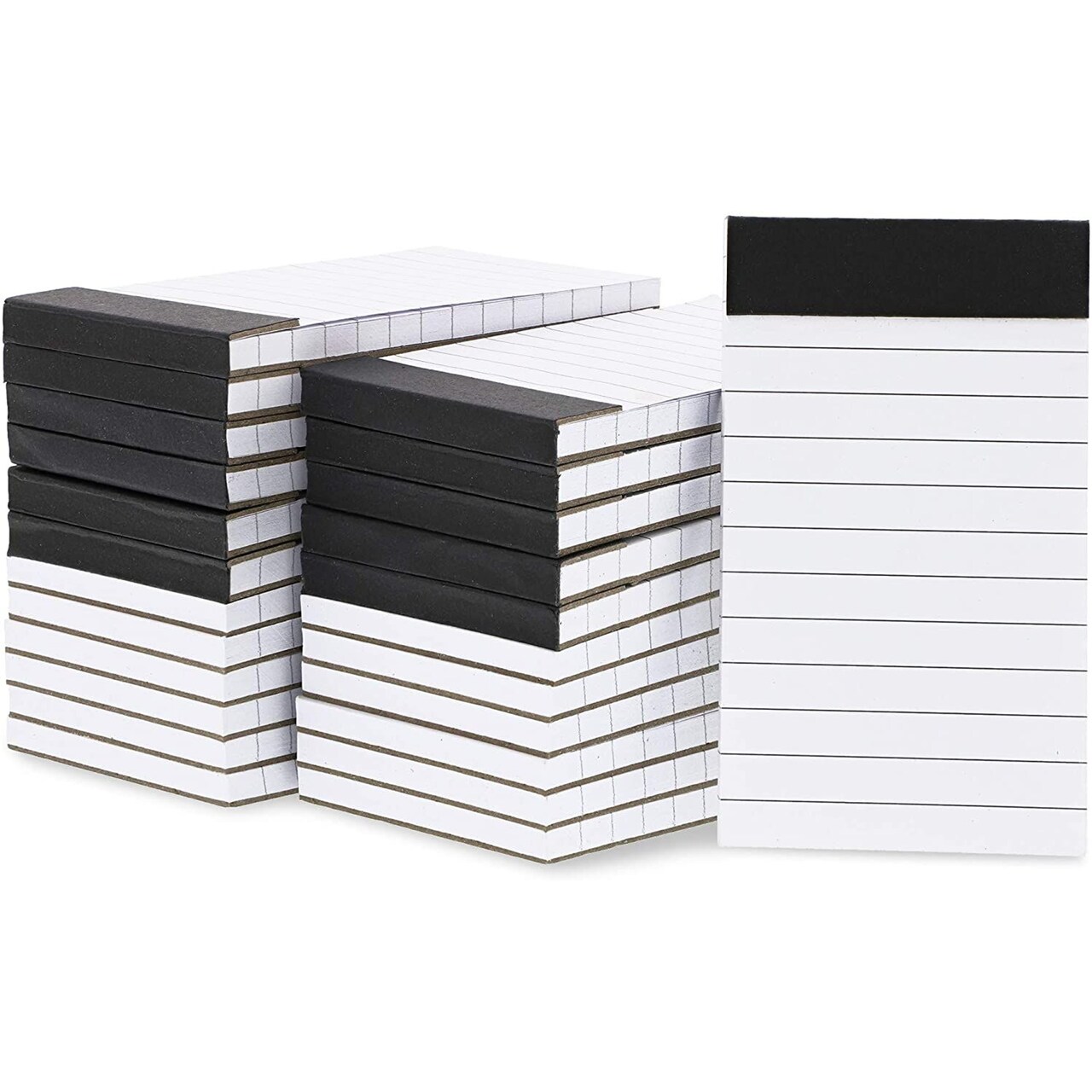 Mini To Do Notepads with Lined Paper (6.10" x 5.91" x 3.31", 24-Pack)